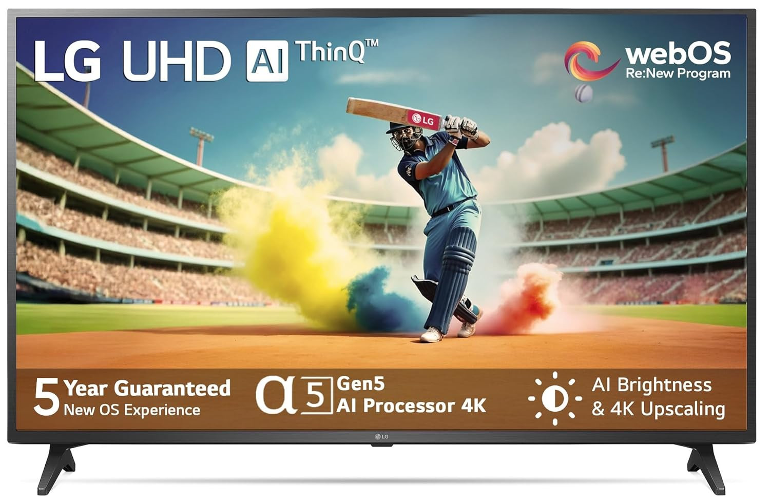 LG 139 cm 55 inches 4K Ultra HD Smart LED TV 55UQ7500PSF Ceramic Black