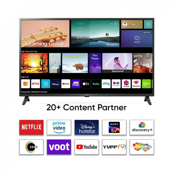 LG 139 cm 55 inches 4K Ultra HD Smart LED TV 55UQ7550PSF Ceramic Black