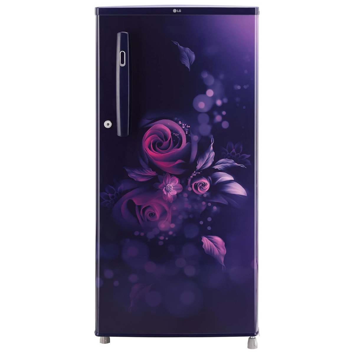LG 190 L 2 Star Direct-Cool Single Door Refrigerator GL-B199OBEC Blue Euphoria Fast Ice Making 2022 Model