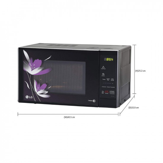 LG 20 L Solo Microwave Oven MS2043BP Black