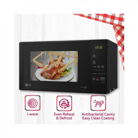 LG 20 L Solo Microwave Oven MS2043DB Black