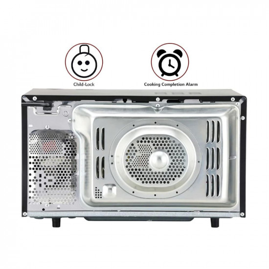 LG 28 L Convection Microwave Oven MC2846BV Black