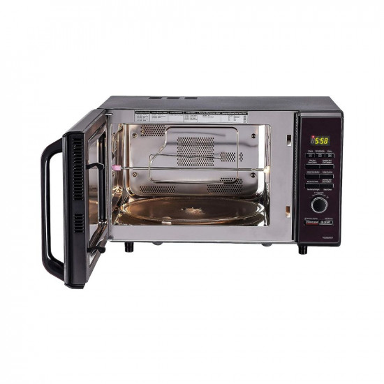LG 28 L Convection Microwave Oven MC2886BRUM Black