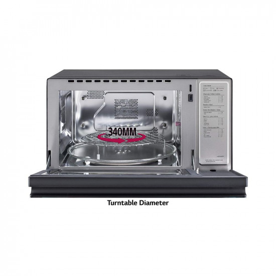 LG 32 L All in One Charcoal Convection Microwave Oven MJEN326PK Black