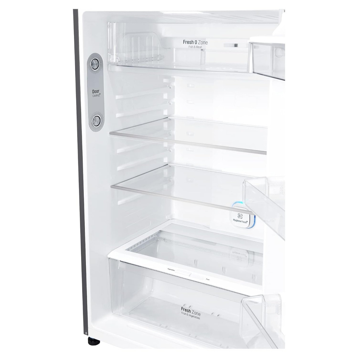 LG 475 L 1 Star Frost Free Inverter Wi-Fi Double Door Refrigerator 2023 Model GN-H602HLHM Platinum Silver 3 With Hygiene Fresh  Door Cooling