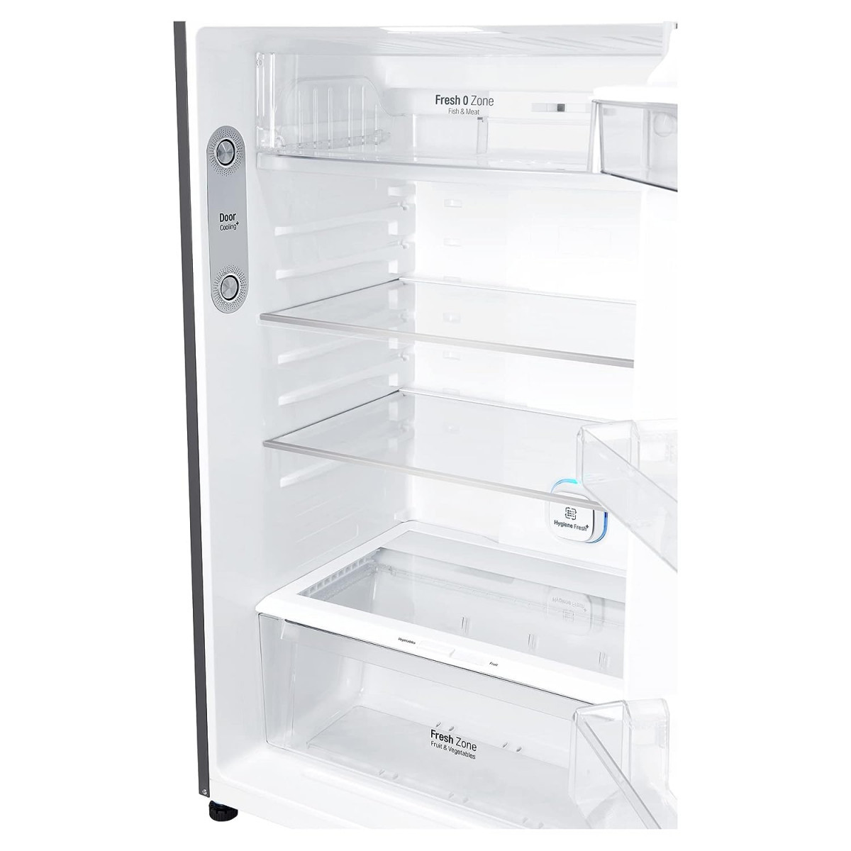 LG 506 L 1 Star Frost Free Inverter Wi-Fi Double Door Refrigerator 2023 Model GN-H702HLHM Platinum Silver3 With Hygiene Fresh  Door Cooling