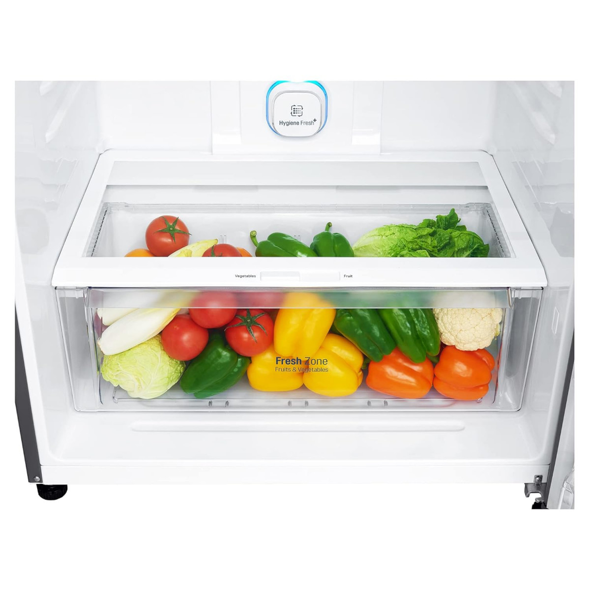 LG 506 L 1 Star Frost Free Inverter Wi-Fi Double Door Refrigerator 2023 Model GN-H702HLHM Platinum Silver3 With Hygiene Fresh  Door Cooling