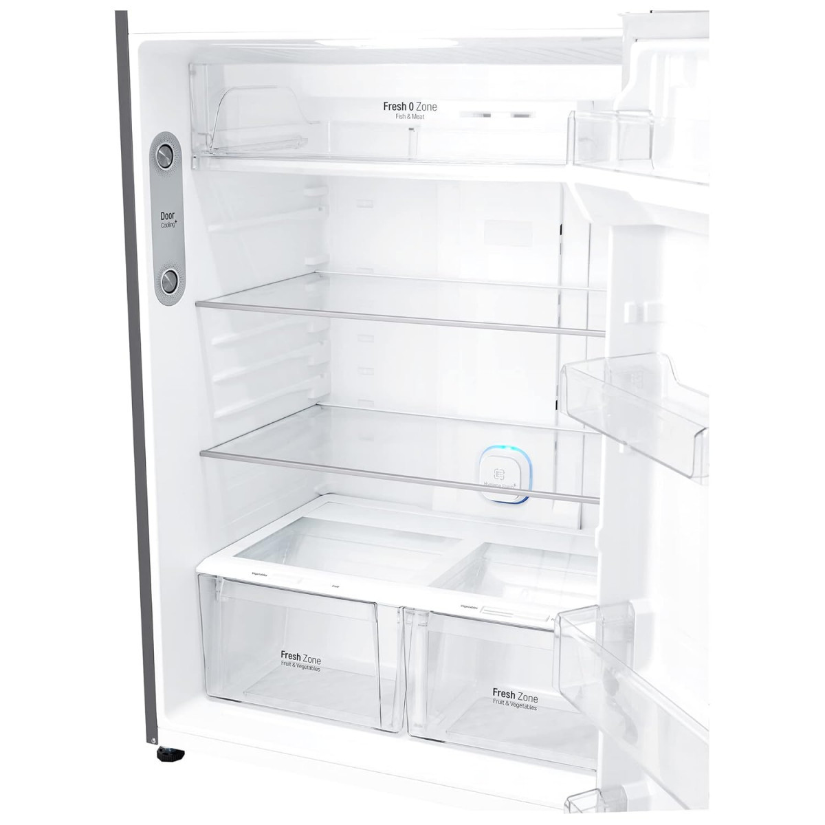 LG 592 L 1 Star Frost Free Inverter Wi-Fi Double Door Refrigerator 2023 Model GR-H812HLHM Platinum Silver3 With Hygiene Fresh  Door Cooling