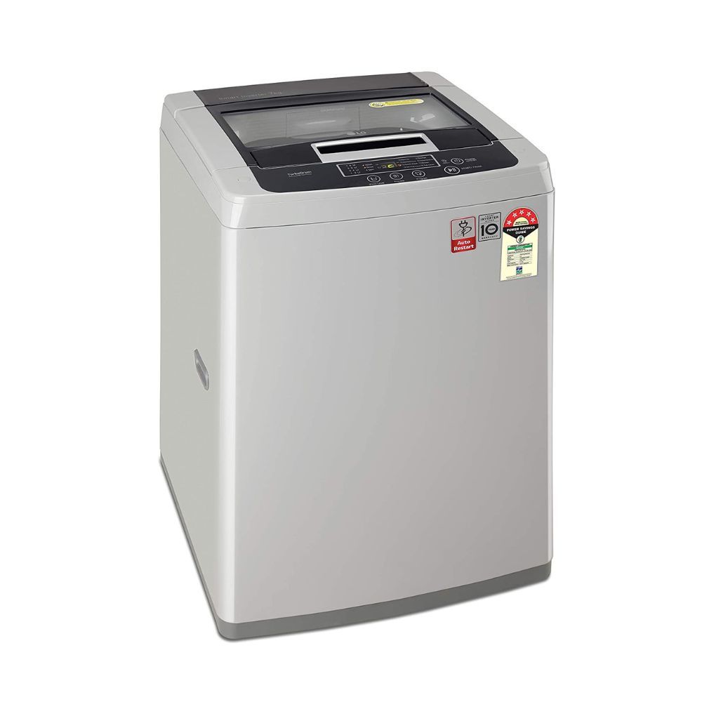 LG 7 kg 5 Star Inverter Fully-Automatic Top Loading Washing Machine