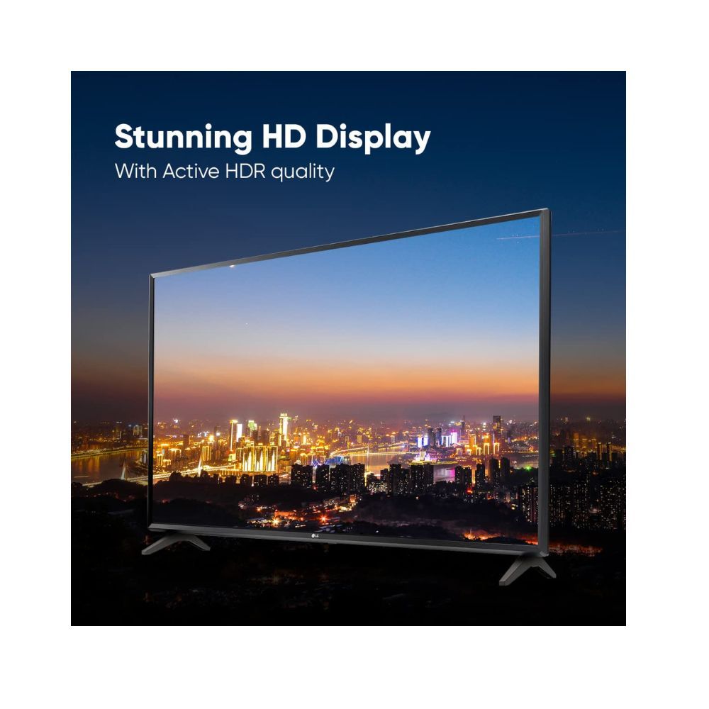 LG 80 cm (32 inches) HD Ready Smart LED TV 32LQ576BPSA (Ceramic Black)