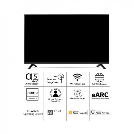 LG 80 cm 32 inches HD Ready Smart LED TV 32LQ643BPTA Black