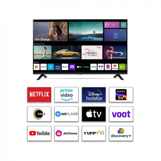 LG 80 cm 32 inches HD Ready Smart LED TV 32LQ643BPTA Black
