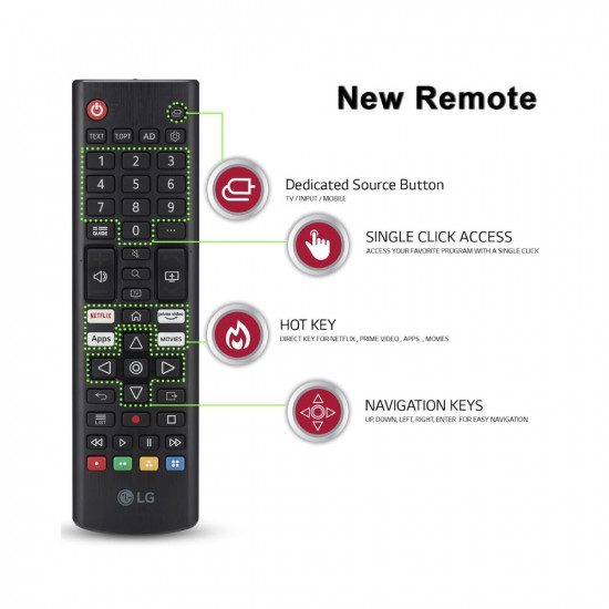 LG 80 cm 32 inches HD Ready Smart LED TV 32LQ643BPTA Black