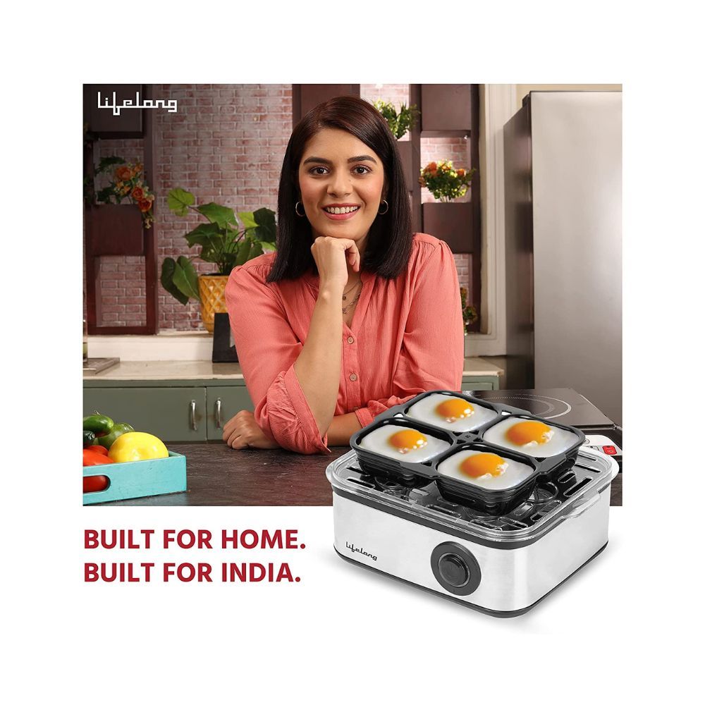 Lifelong 2-in1 Egg Boiler and Poacher 500-Watt