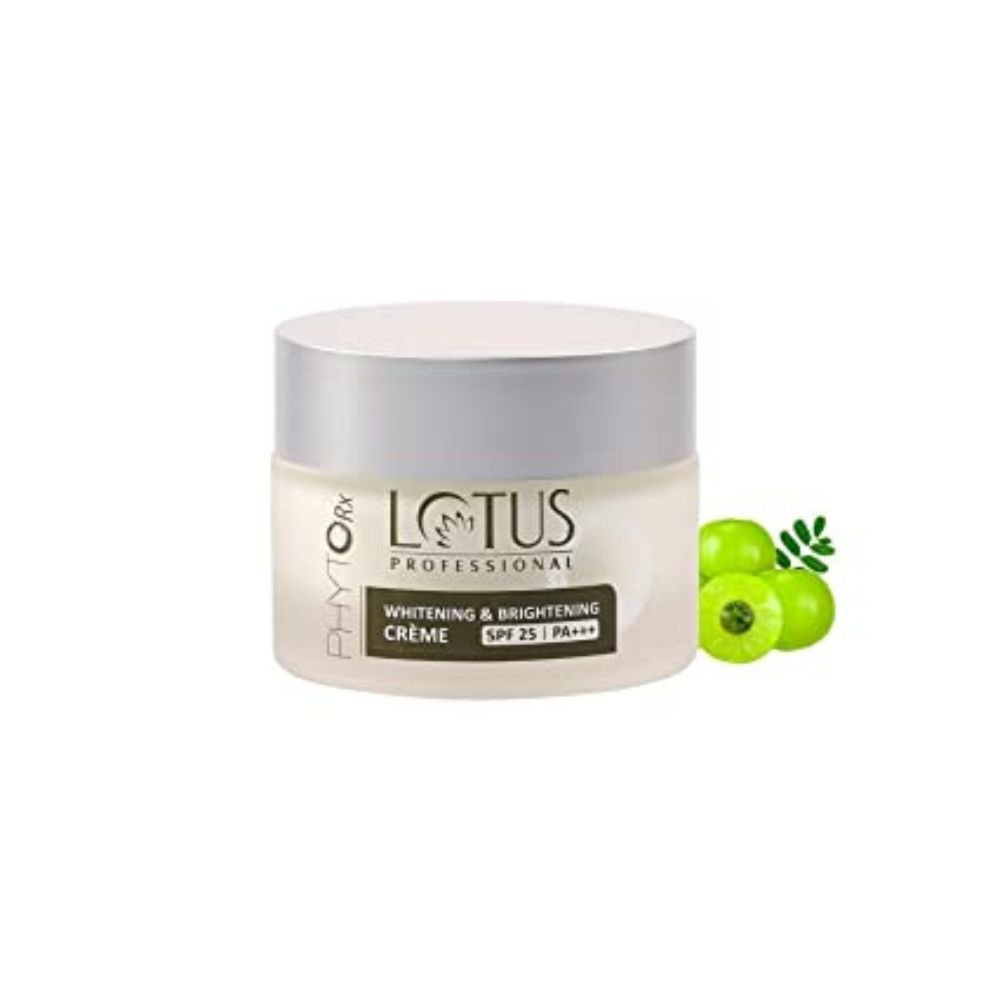 Lotus Professional Phyto Rx Whitening &amp; Brightening Creme, SPF 25 PA+++, Natural, 50 g (SG_B00JI2ZGXC_IN)