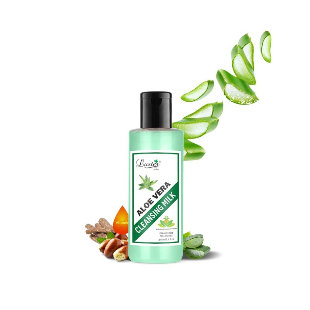 Luster Aloe Vera Cleansing Milk | Enriched With Natural Extracts