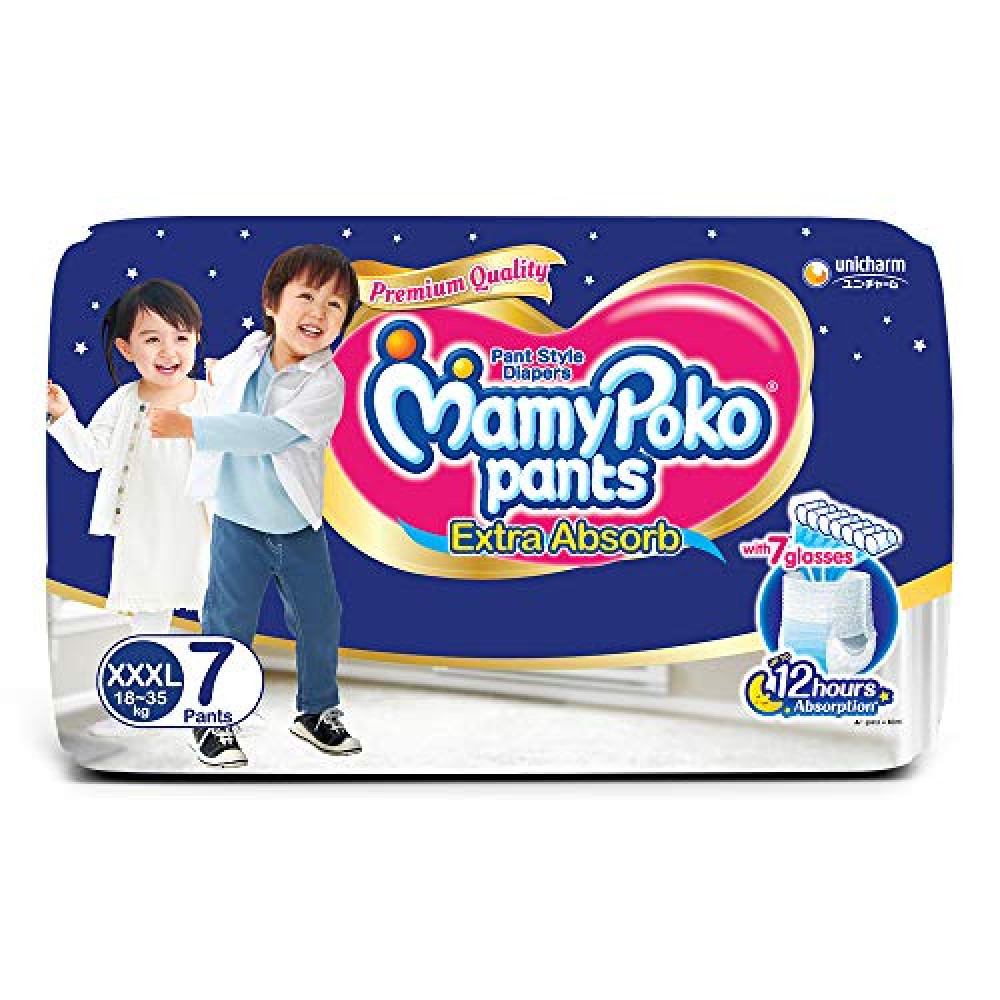Buy MamyPoko Extra Absorb Pants (XXL) 36 count (15 - 25 kg) Online at Best  Prices in India - JioMart.