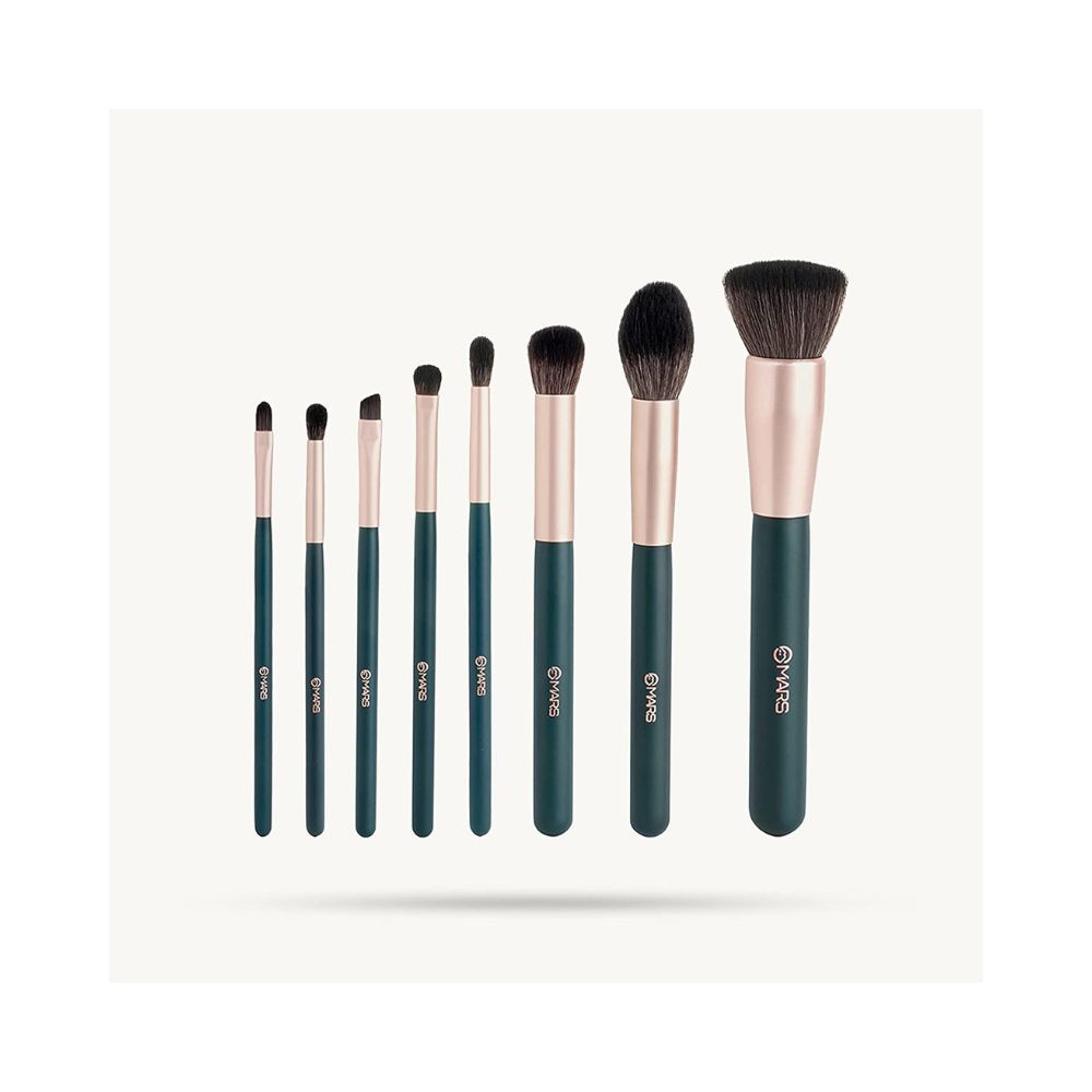 Mars Tools of Titans Set of 8 Eye & Face Makeup Brush Set with Ultra Soft Bristles