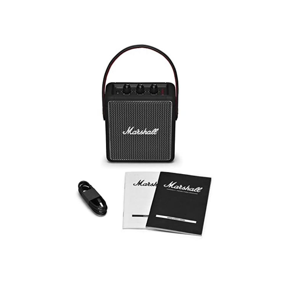 Marshall Stockwell Wireless Bluetooth Portable Speaker Black