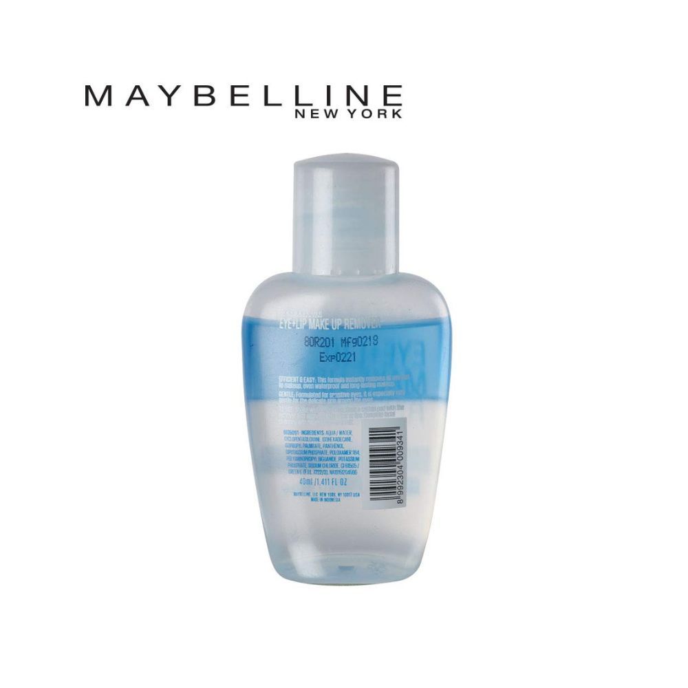 Maybelline New York Biphase Make-Up Remover, 40ml