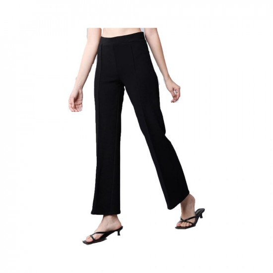 Mahaveer Plain Cotton Straight Pants For Women, Waist Size: 32.0 at Rs  290/piece in Balotra