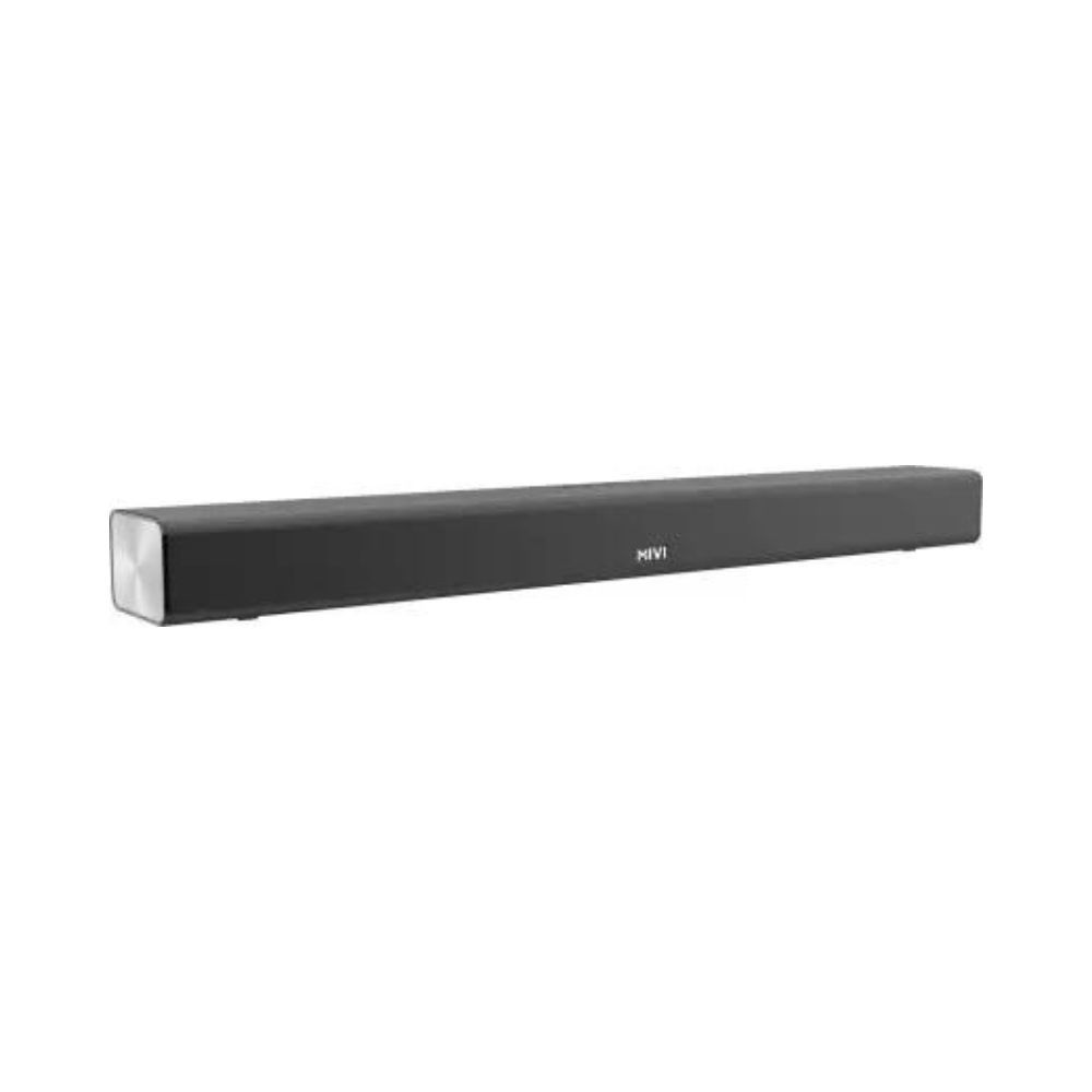 Mivi Fort S100 with 2 in-built subwoofers, Made in India 100 W Bluetooth Soundbar (Black, 2.2 Channel)