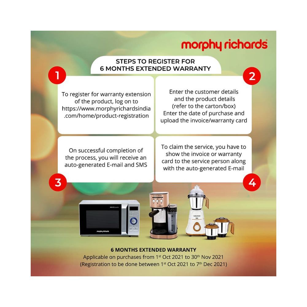 Morphy Richards Marvel Supreme 750-Watt Mixer Grinder White