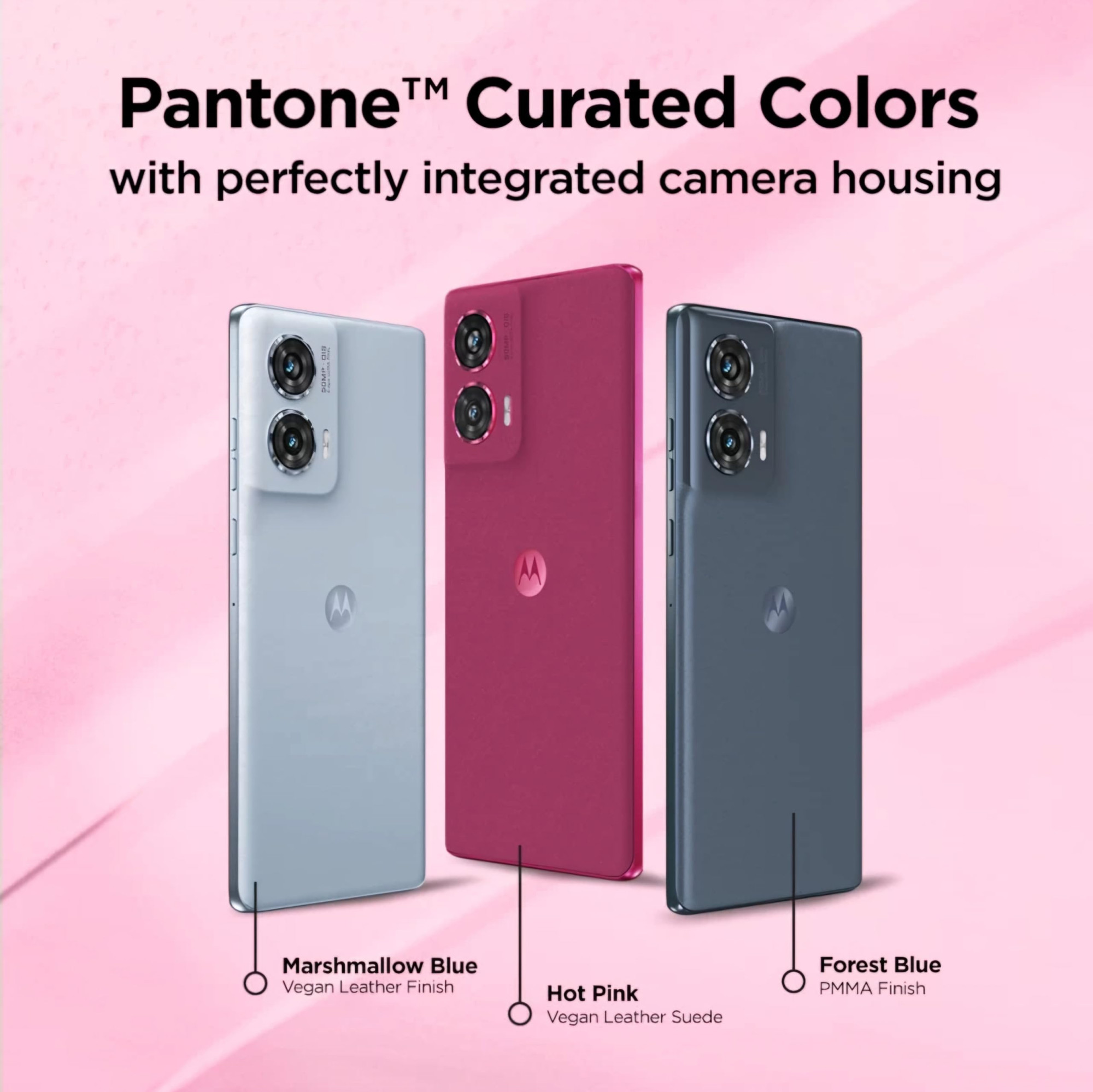 Motorola Edge 50 Fusion 5G Hot Pink 12GB RAM 256GB Storage