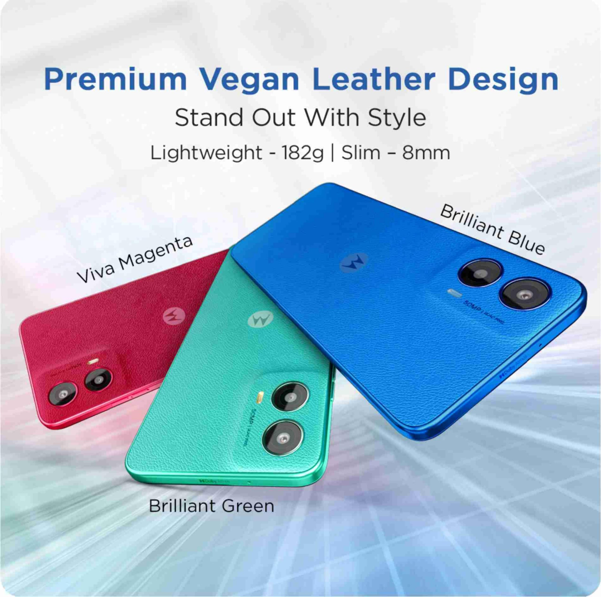 Motorola G45 5G Brilliant Green 8GB RAM 128GB Storage  65 FHD Display  Snapdragon 6 Gen1 Processor  50MP Camera  16MP Front Camera  5000mAh Battery  33W Charging
