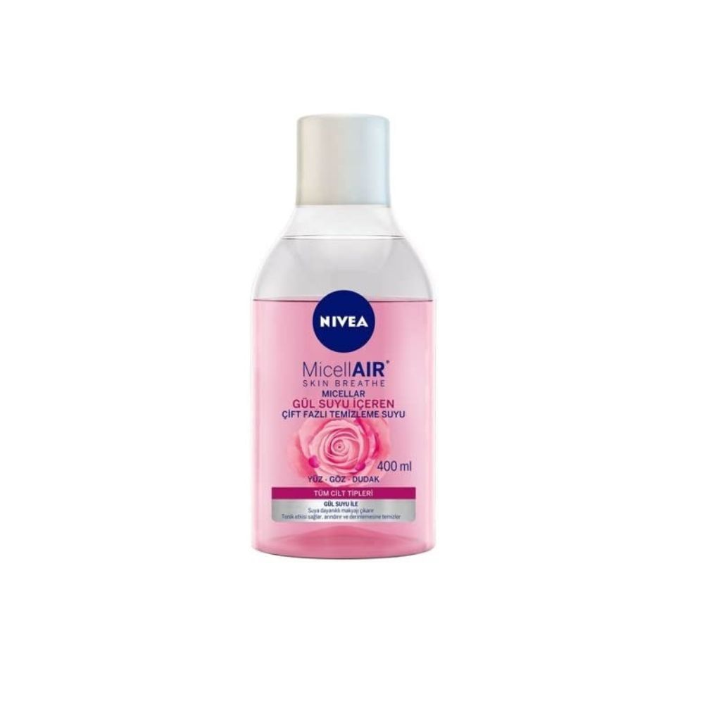 Nivea MicellAIR Skin Breathe Micellar Rose Water Makeup Remover 400 ml