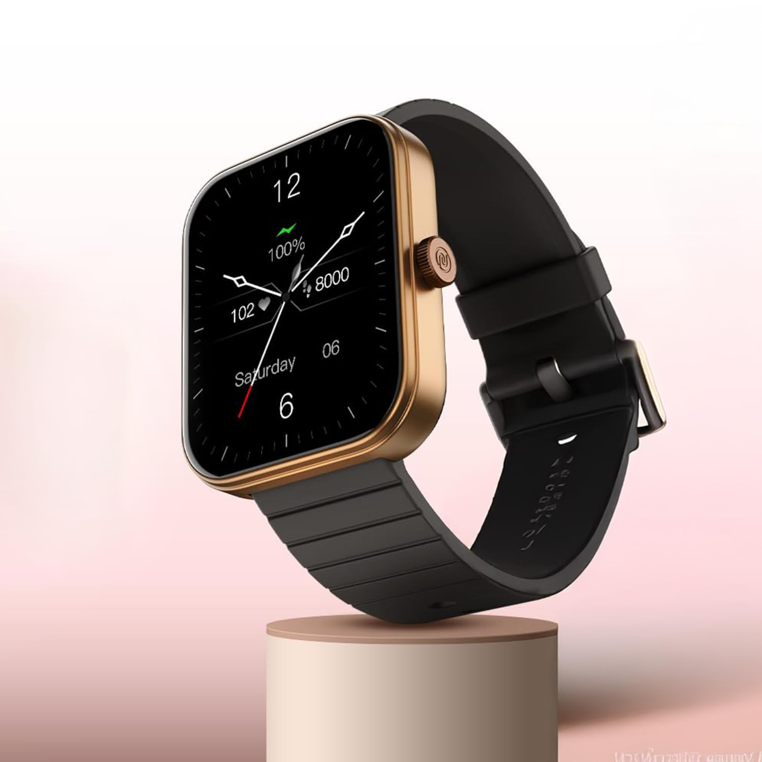 Noise Newly Launched ColorFit Pulse 3 with 196 Biggest Display Bluetooth Calling Smart Watch Premium Build Auto Sport Detection  170 Watch Faces Smartwatch for Men  Women Vintage Brown