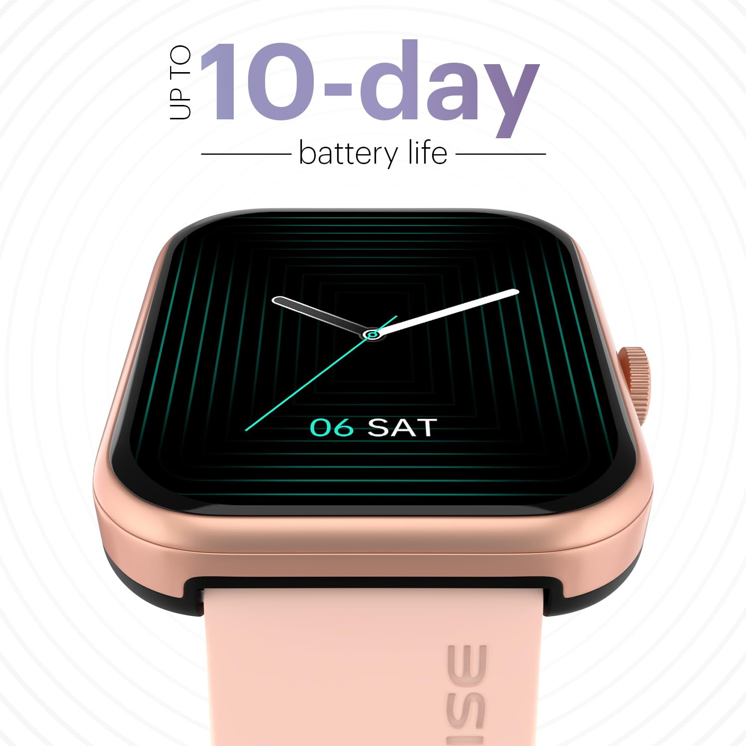 Noise Pulse 2 Max 185 Display Bluetooth Calling Smart Watch 10 Days Battery 550 NITS Brightness Smart DND 100 Sports Modes Smartwatch for Men and Women Deep Wine