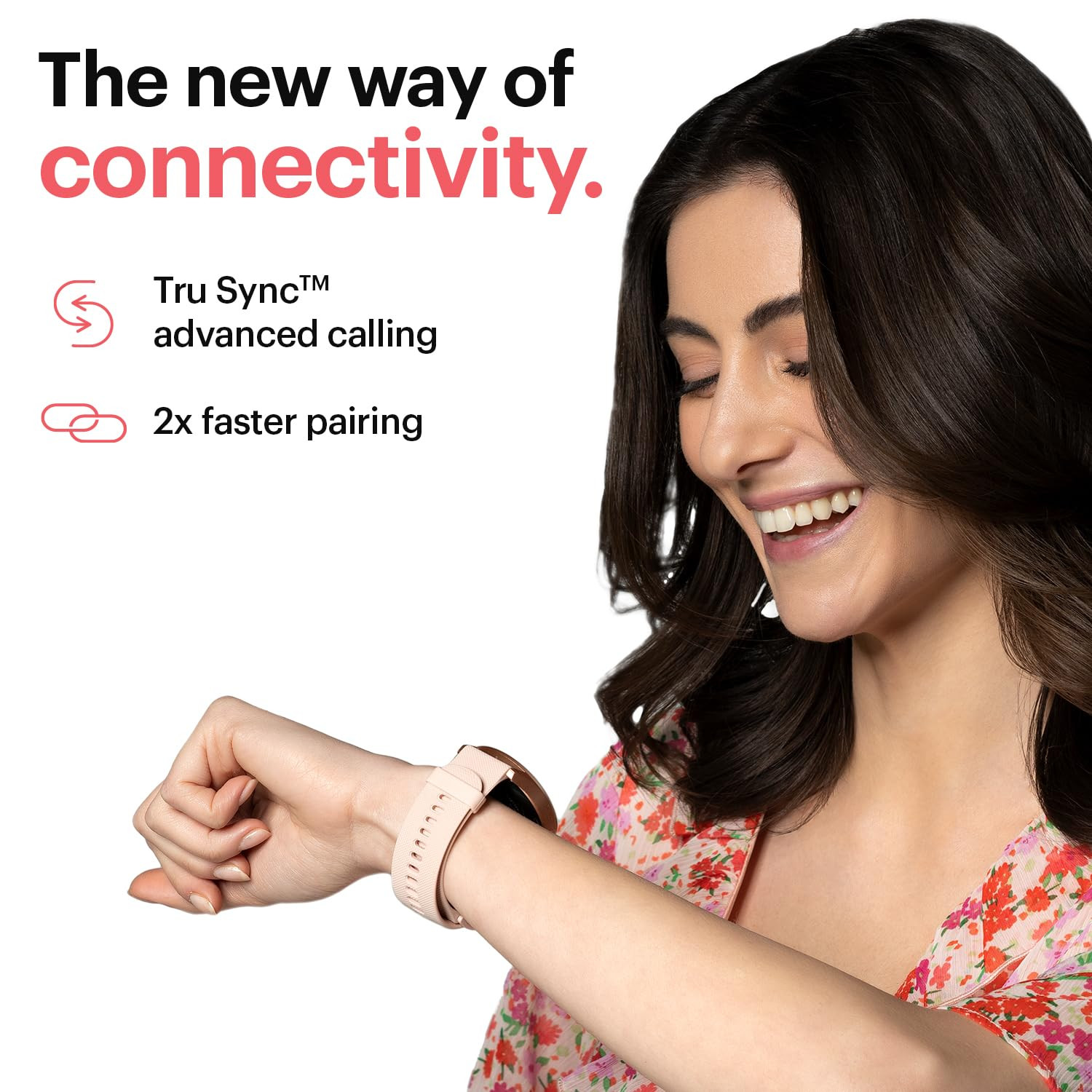 Noise Twist Round dial Smart Watch with Bluetooth Calling 138 TFT Display up-to 7 Days Battery 100 Watch Faces IP68 Heart Rate Monitor Sleep Tracking Jet Black