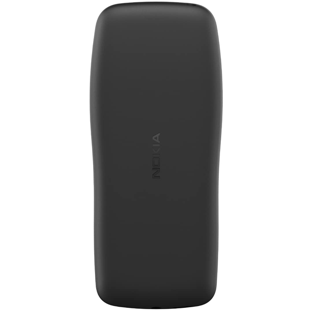 Nokia 105 Classic  Single SIM Keypad Phone with Built-in UPI Payments Long-Lasting Battery Wireless FM Radio Without Charger  Charcoal