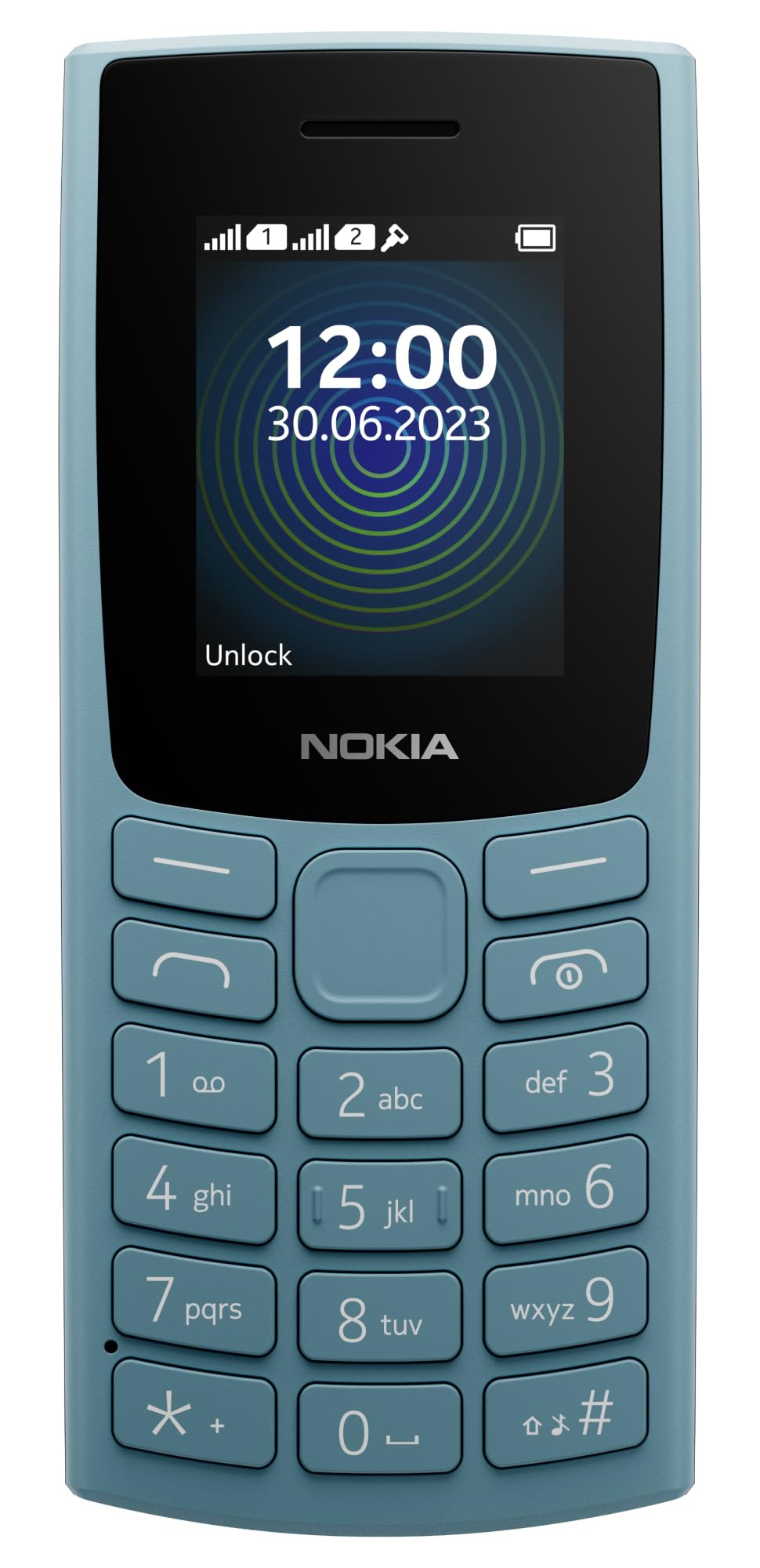 Nokia 110 with Built-in UPI App and Scan  Pay Feature MP3 Player Rear Camera Long-Lasting Battery and Voice Recorder  Blue