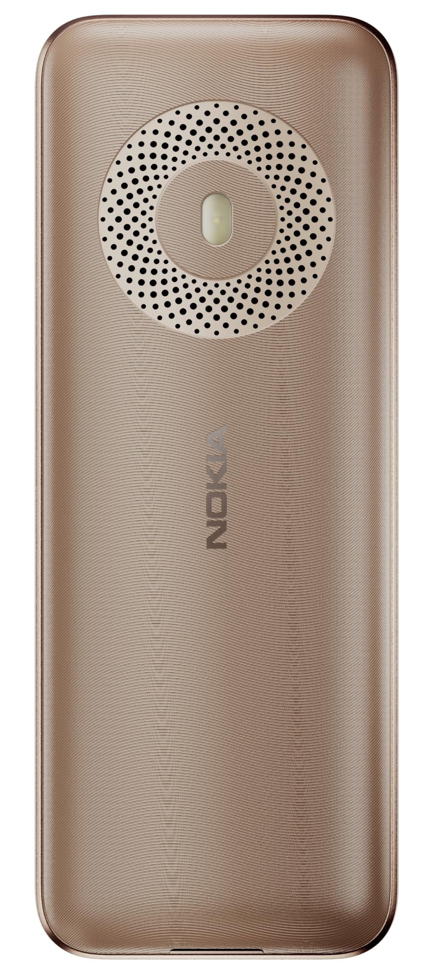 Nokia 130 Music  Built-in Powerful Loud Speaker with Music Player and Wireless FM Radio  Dedicated Music Buttons  Big 24 Display  1 Month Standby Battery Life  Gold