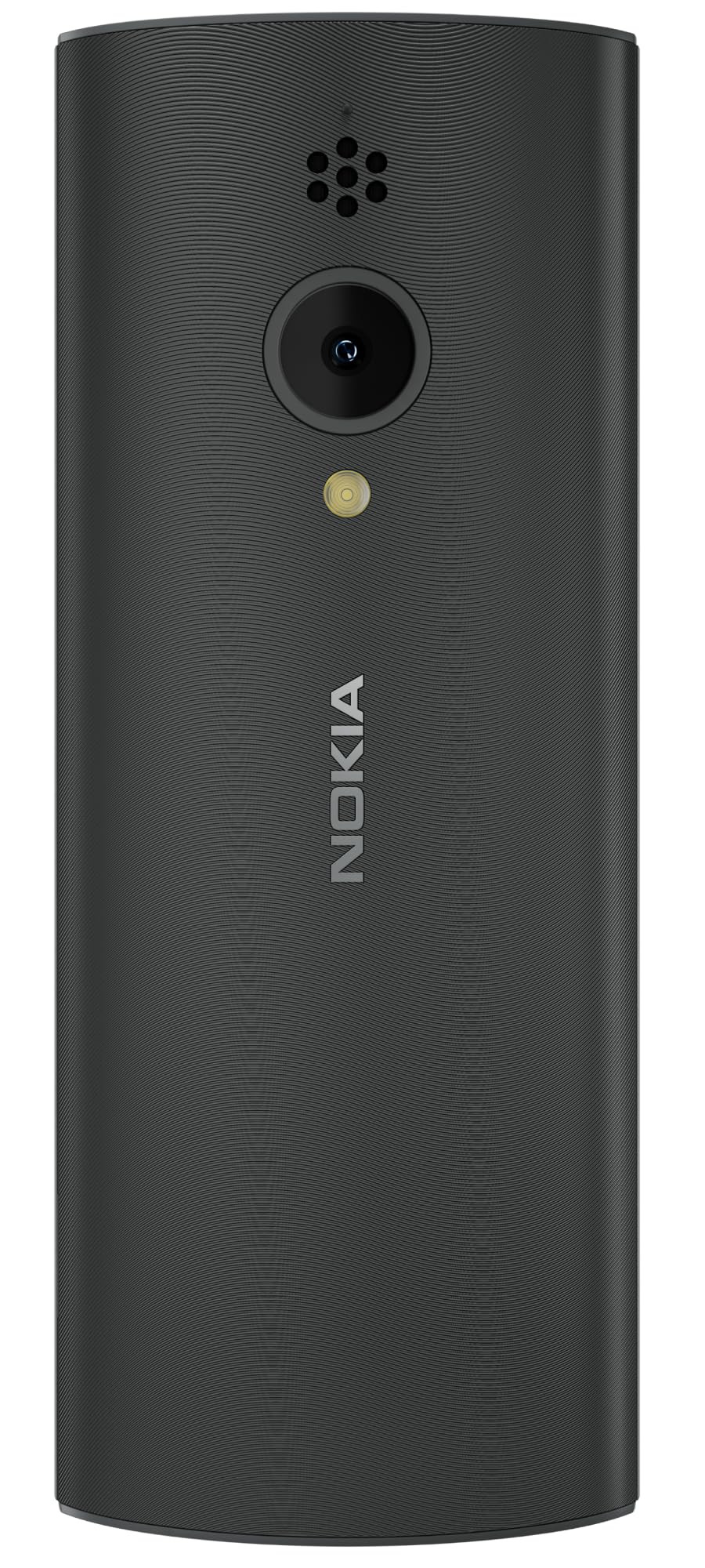 Nokia 150 Dual SIM Premium Keypad Phone  Rear Camera Long Lasting Battery Life Wireless FM Radio  MP3 Player and All-New Modern Premium Design  Black