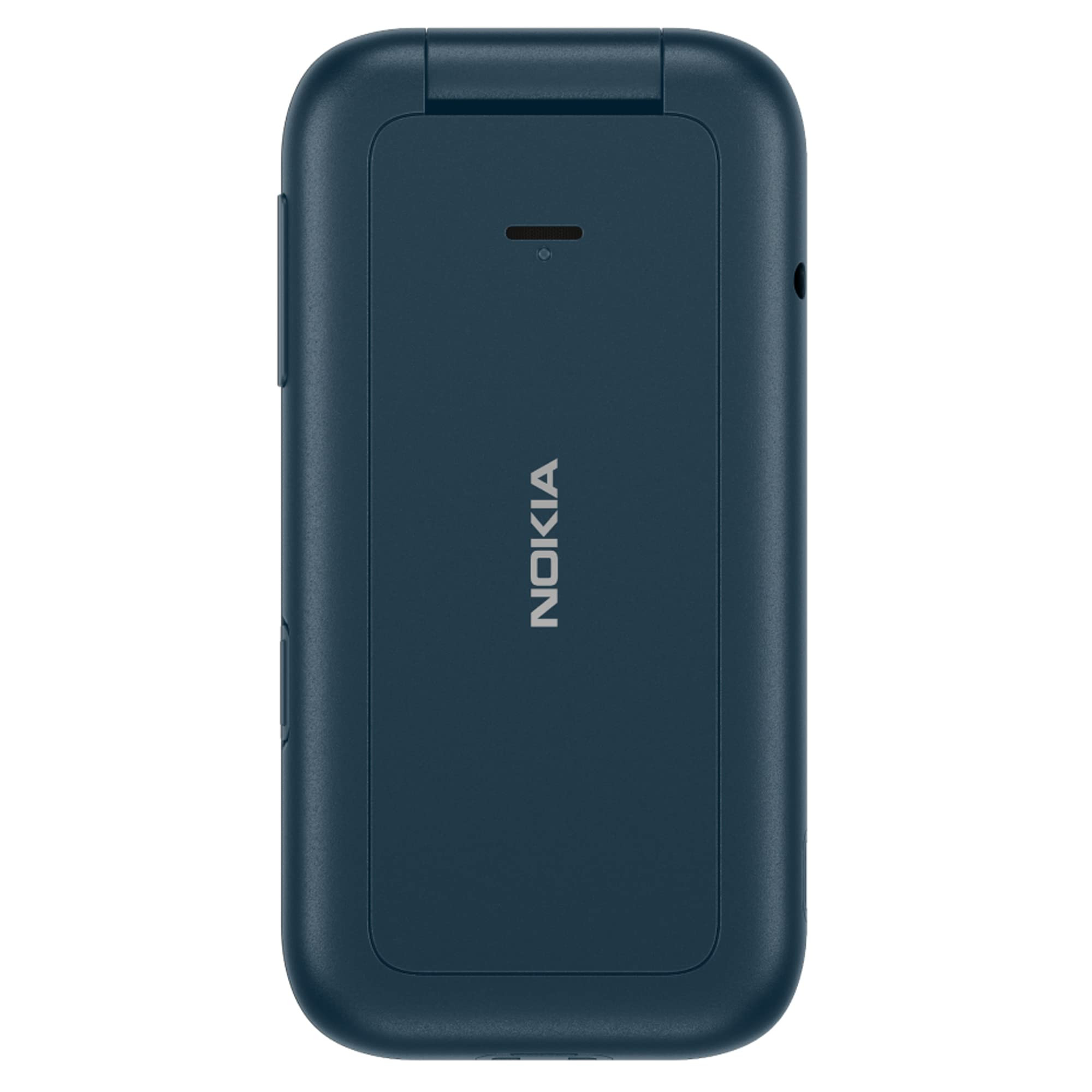 Nokia 2660 Flip 4G Volte keypad Phone with Dual SIM Dual Screen inbuilt MP3 Player  Wireless FM Radio  Blue