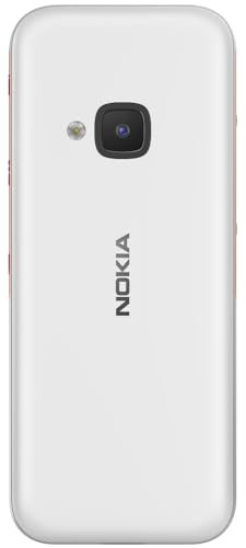 Nokia 5310 Dual SIM Keypad Phone with MP3 Player Wireless FM Radio and Rear Camera with Flash  1 Year Replacement Guarantee  WhiteRed