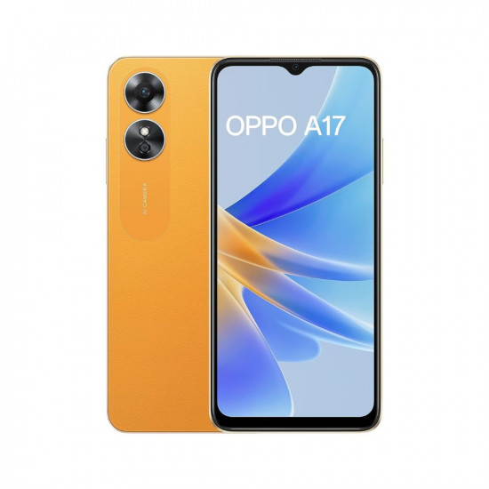 Oppo A17 (Sunlight Orange, 4GB RAM, 64GB Storage) with No Cost EMI/Additional Exchange Offers