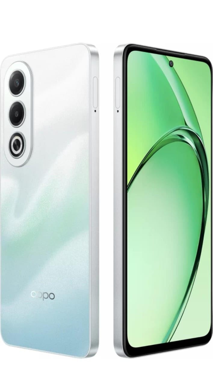 Oppo K12x 5G with 45W SUPERVOOC Charger in-The-Box Breeze Blue 128 GB 6 GB RAM