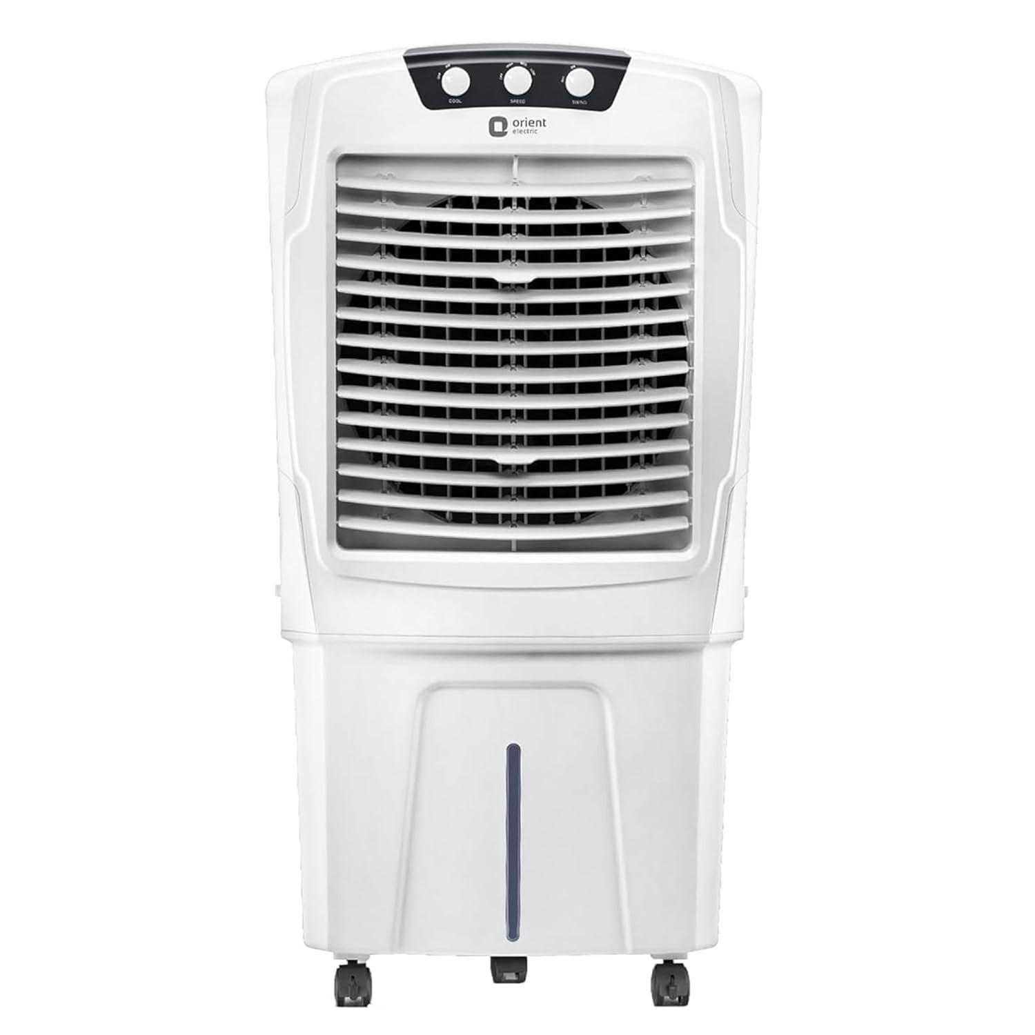Orient Electric Aerostorm 92 L Desert Air Cooler For Home  Densenest Honeycomb Pads For More Cooling Inverter Compatible  4000 Mch High Air Delivery  Auto-Fill Feature Air Cooler For Room  White