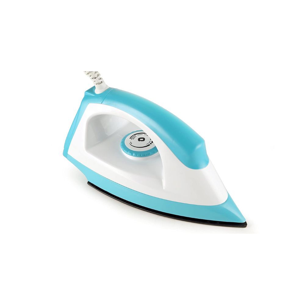 Orient Electric Fabrijoy DIFJ10BP 1000-Watt Dry Iron Non-Stick White and Blue