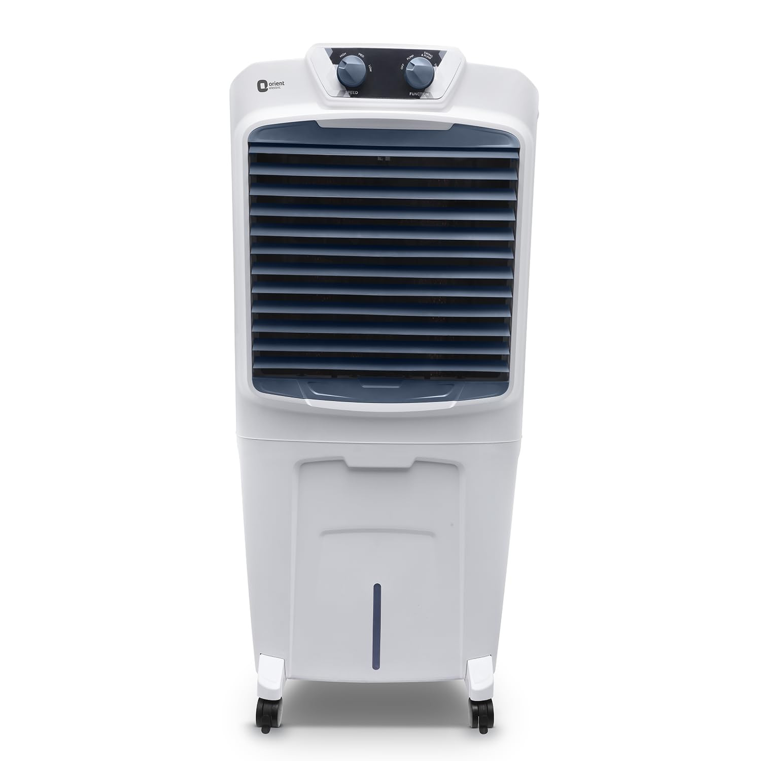 Orient Electric Optimo 95 L Desert Air Cooler For Home  Densenest Honeycomb Pads For More Cooling Inverter Compatible  4000 Mch High Air Delivery  Air Cooler For Room  White