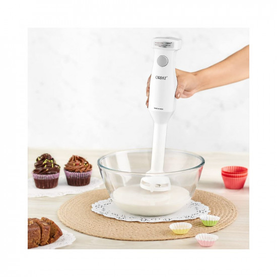 Orpat HHB-100E WOB 250-Watt Hand Blender White