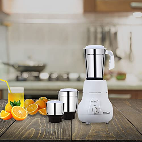 Orpat Mixer Grinder  Kitchen Chef  650W - White