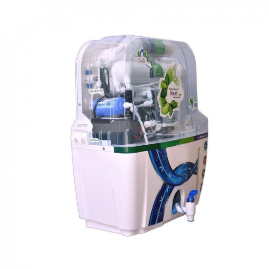 OS Aqua Fresh Swift 15 LTR Mineral Ro+Uv+Tds Adjuster alkaline Technology and Uf Water Purifier - White all new advanced 2023 features