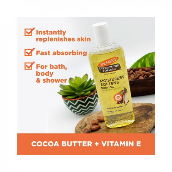 Palmer'S Cocoa Butter Formula Moisturizing Body Oil With Vitamin E, 8.5 Fl Oz