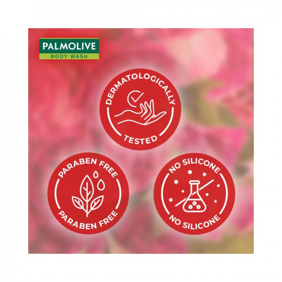 Palmolive Rose, Orange Essential Oil & Ginseng Aroma Sensual Body Wash | Soothing & Brightening | Glowing & Youthful skin | No paraben & silicones, pH balanced, Body Wash 750ml