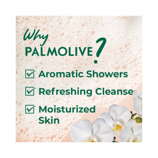 Palmolive White Orchid & Fig Oil Luminous Oils Rejuvenating Body Wash | Nouishing & Brightening | Youthful skin | No paraben & silicones, pH balanced, Body Wash 750ml